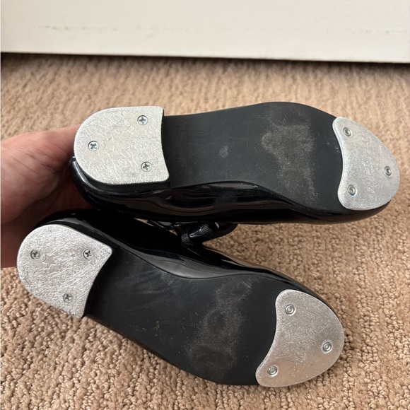 Girls' Tap Shoes Hook & Loop Strap - Picture 5 of 6